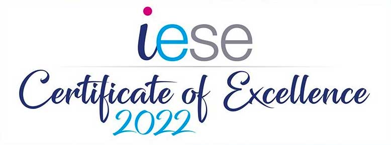 iese Certificate of Excellence 2022 logo